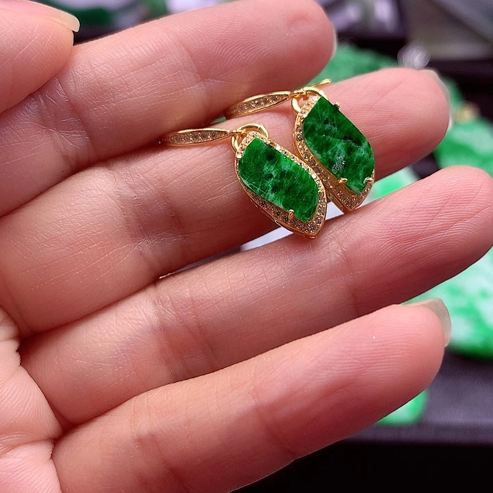 颈饰银S925镶嵌翡翠翡翠