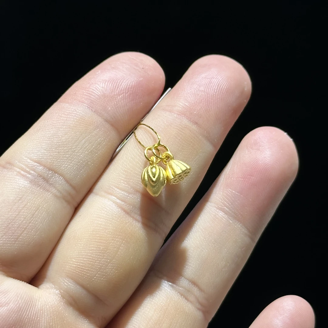 足金999 精品 分体两世欢滴流 0.761