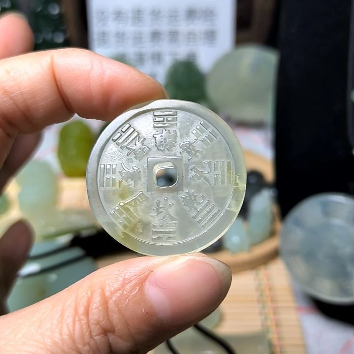 蛇纹石玉颈饰未镶嵌李*笙