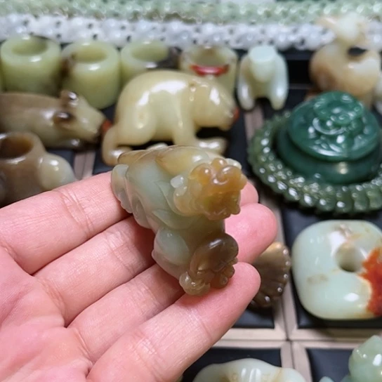 【闪购商品】和田玉未镶嵌吊坠(不含链)用****3