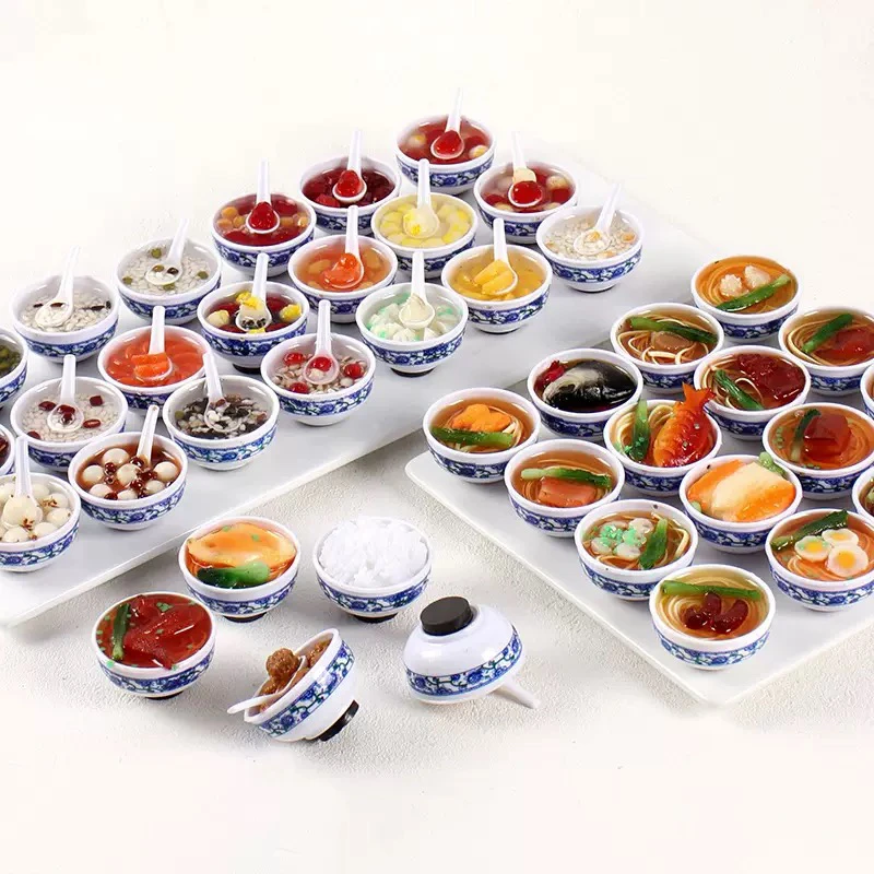 【直播代拆】精致冰箱贴仿真食玩混装树脂可爱创意立体