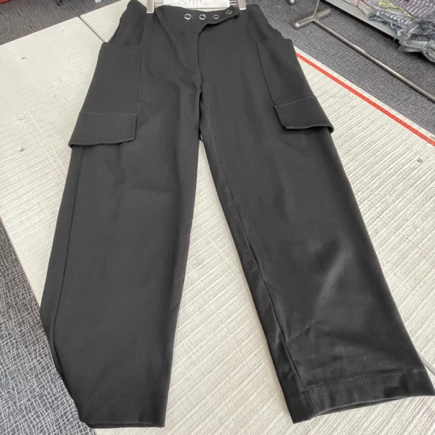 653号 高街设计师款垂感休闲垮裤高品休闲裤长裤春秋