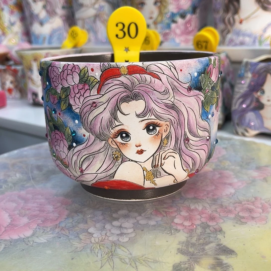 薄雾花盆一物一拍