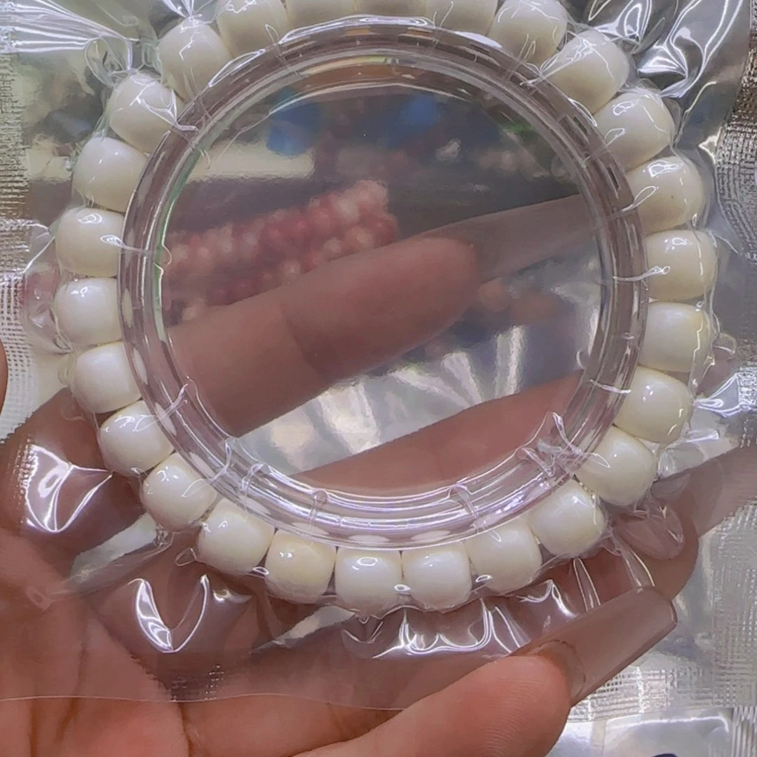 星月菩提手串19哈哈白菩提98桶单圈