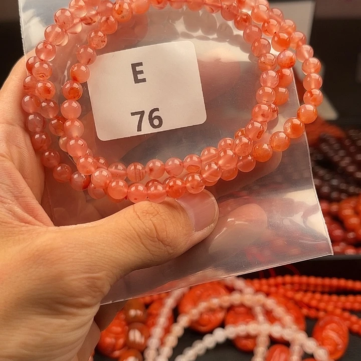 未镶嵌南红玛瑙多样性发货6m m南红玛瑙