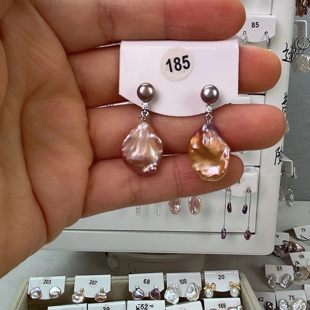 绿***萝非金属925银淡水185