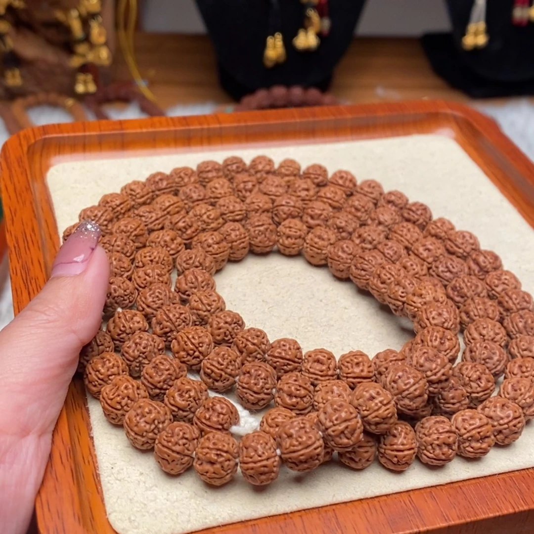 金刚菩提吊坠东***龙纯血老树王108卡11