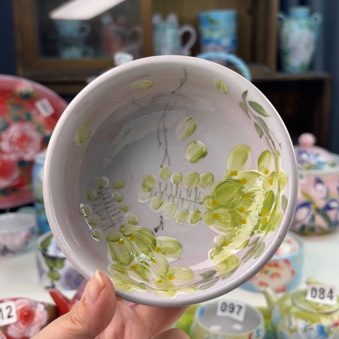 景德镇手绘高温釉下彩陶瓷茶具