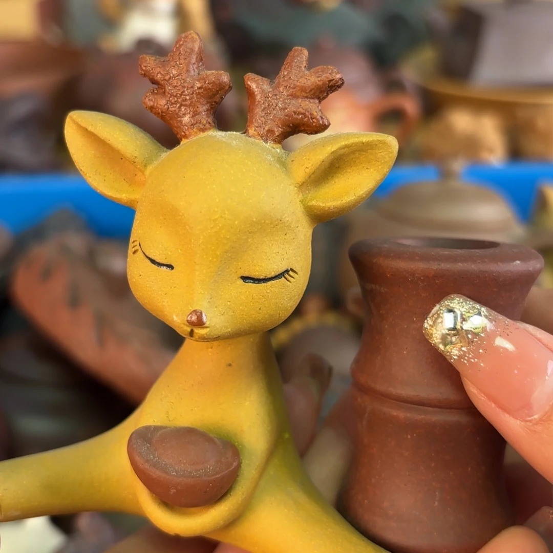 紫砂茶宠微瑕尾货听清再拍