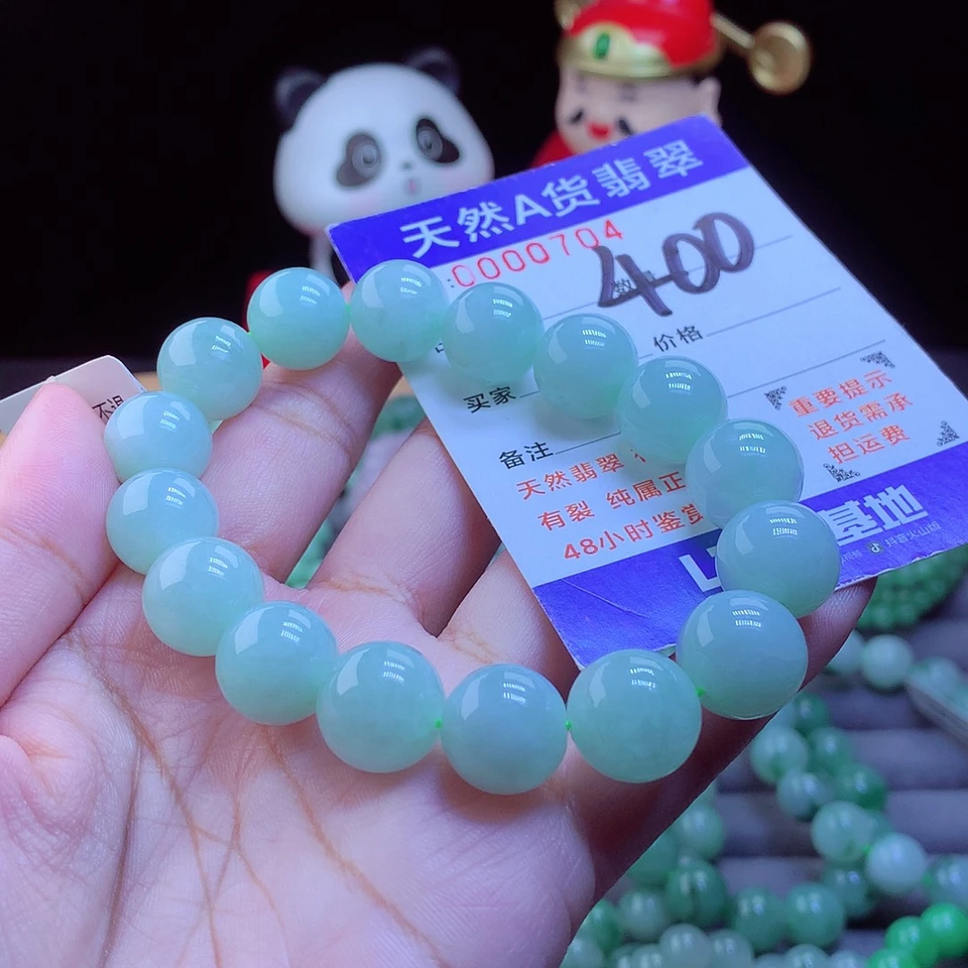 翡翠未镶嵌毛衣链手串13