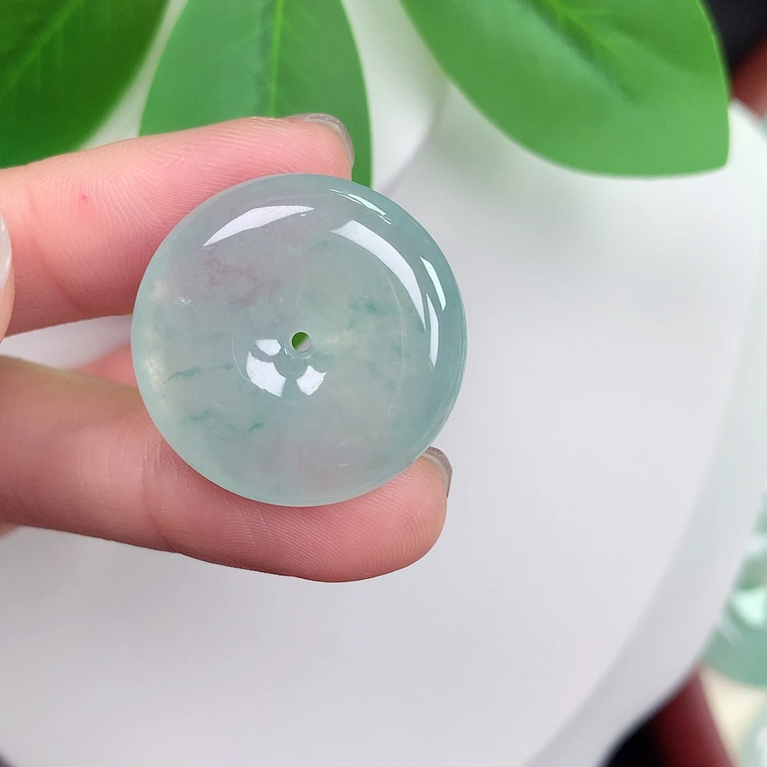 颈饰未镶嵌翡翠25.1-5.8mm