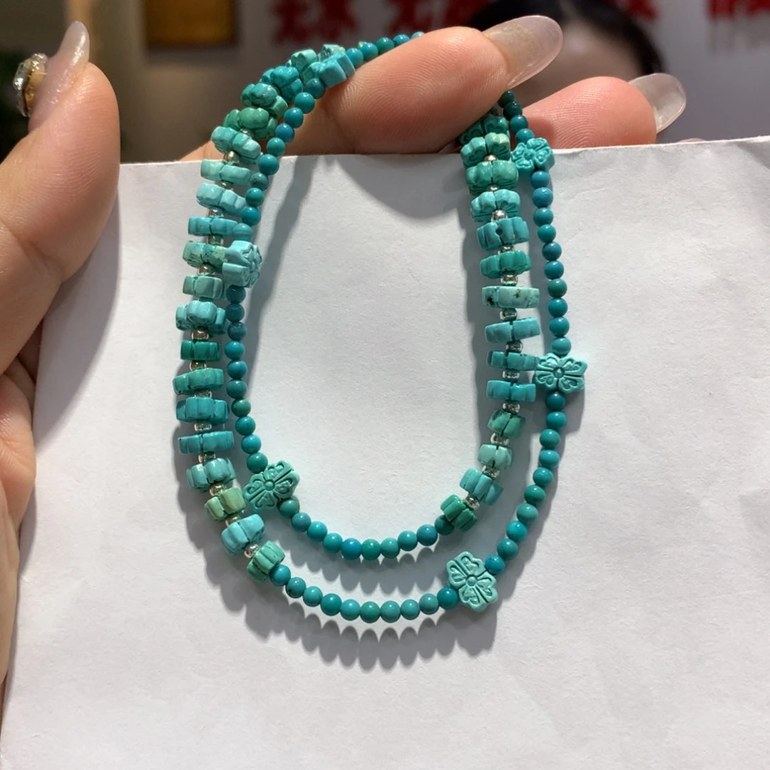 绿松石未镶嵌长链