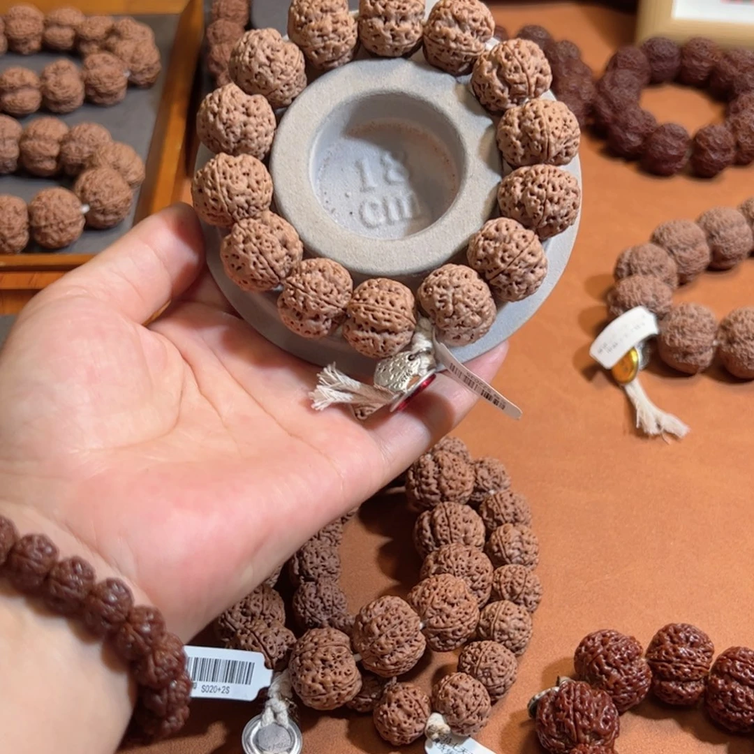 滕***尔手串金刚菩提20金标级超顶世楚一号高端梁