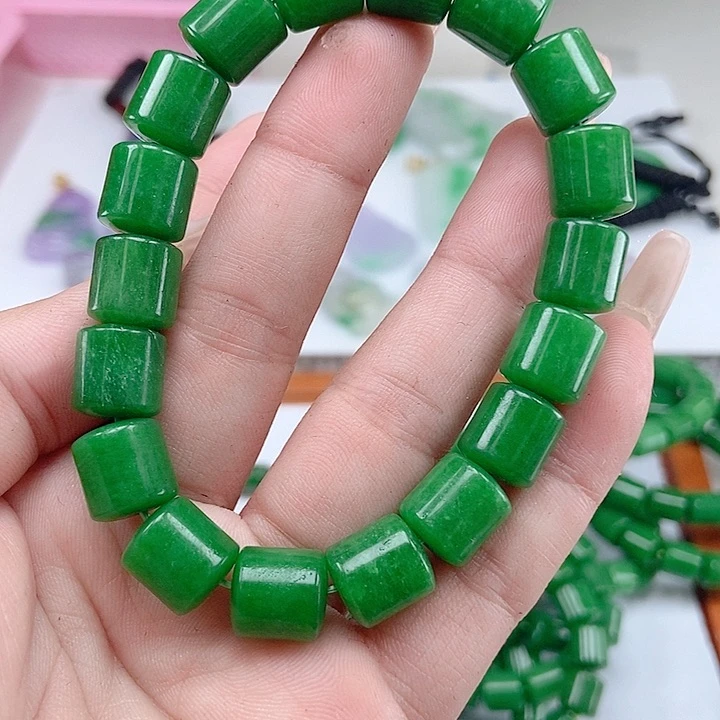 翡翠手链未镶嵌手链