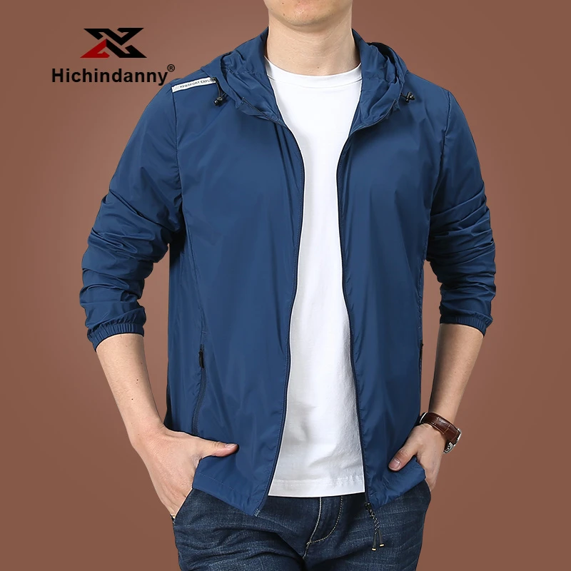 HICHIN冰丝防晒衣男士户外外套夏季薄款休闲外套钓鱼防晒服皮肤衣