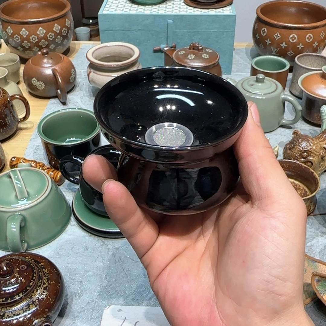 小金茶具青瓷茶器