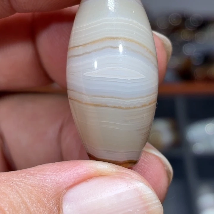 玛瑙/玉髓散珠_HEIMORI 天然天珠