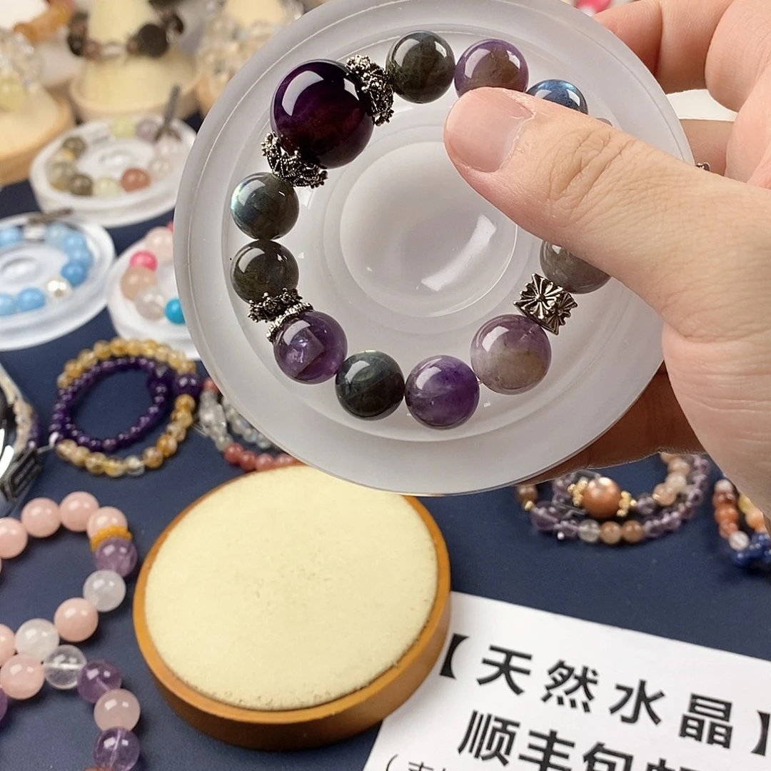 银S925镶嵌手链水晶