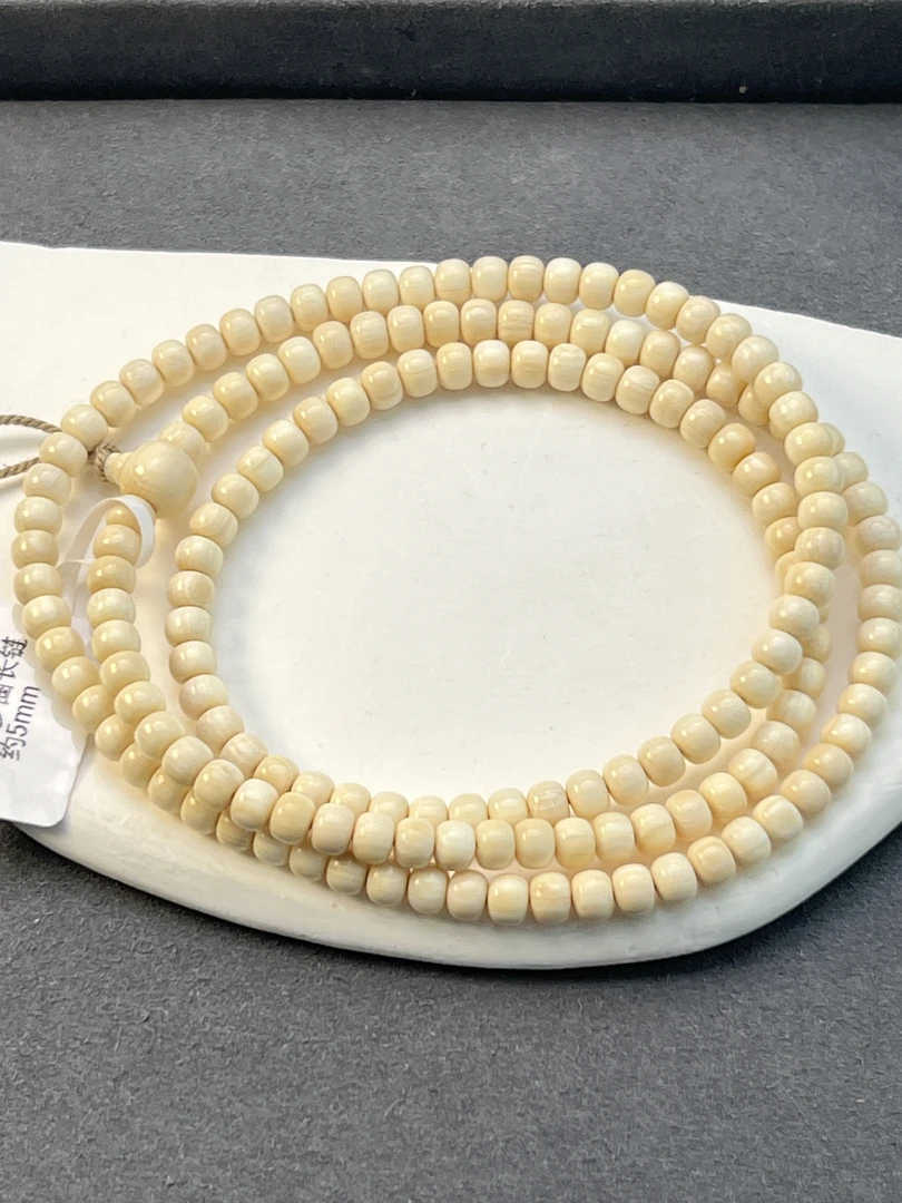 猛犸牙多圈长链约5mm