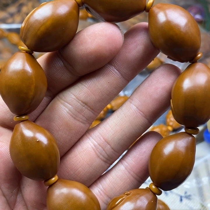 橄榄核手串/手链橄榄核雕工艺手串圆