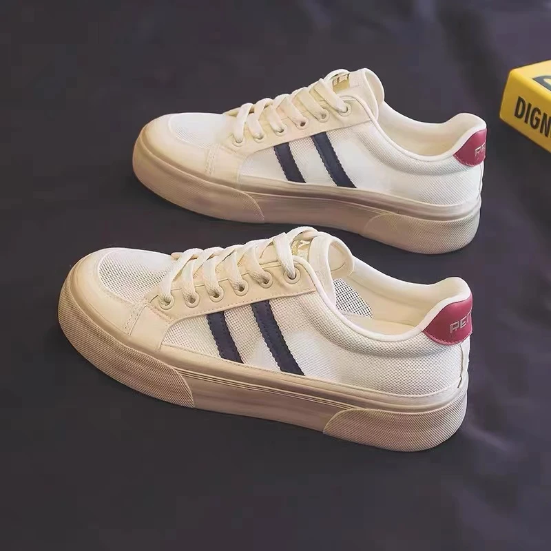 秋冬网面百搭学生板鞋小白鞋S2023116/3116