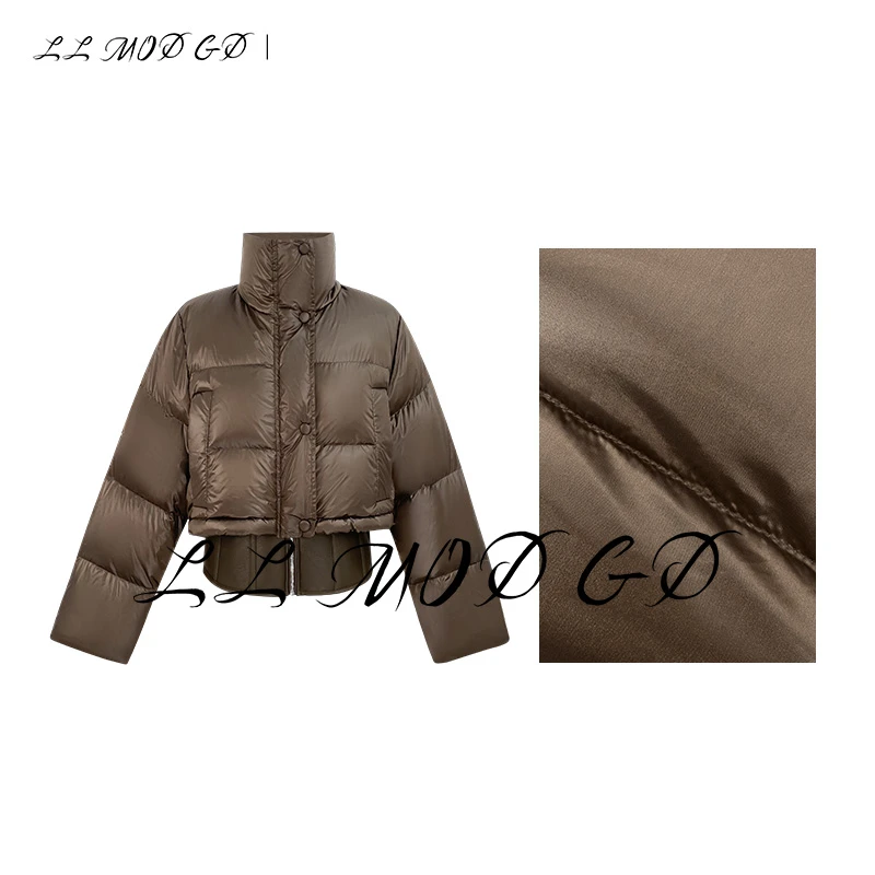 LL MOD GD |新款经典简约时尚立领白鸭绒羽绒服YL-240151