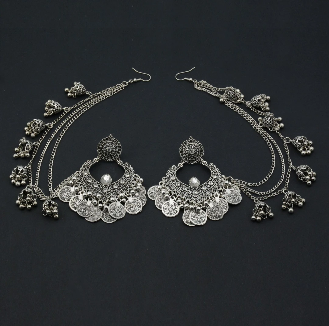 铜合金耳饰 【古米】1/88波西米亚耳环舞蹈民族风套装结婚演出