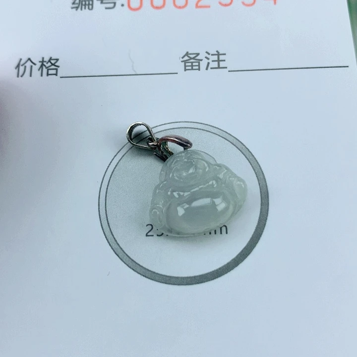 颈饰银S925镶嵌翡翠