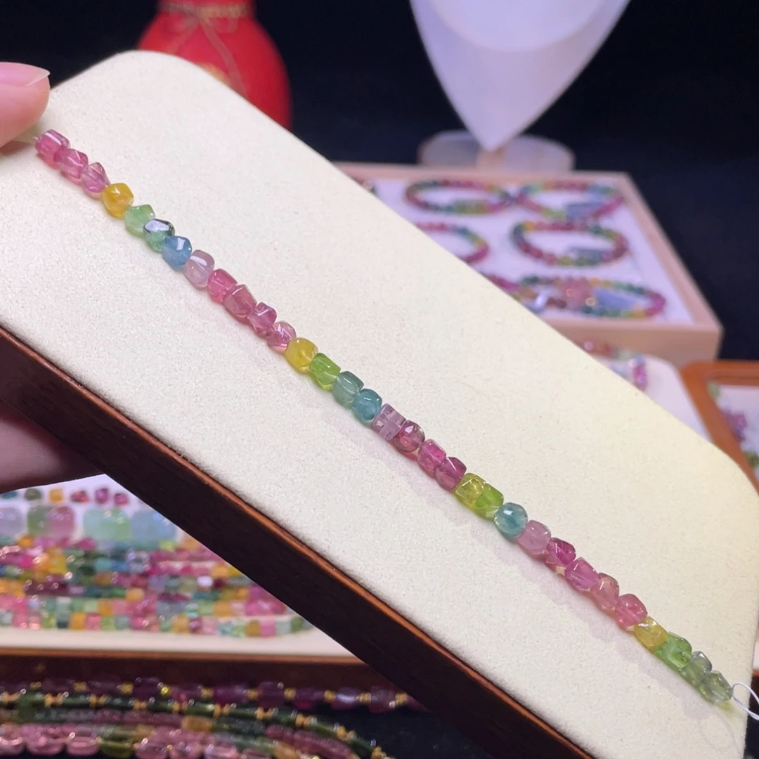 未镶嵌碧玺手链A17碧玺手链