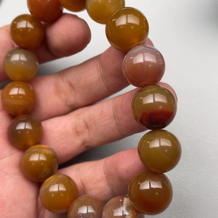 玛瑙/玉髓颈饰未镶嵌s****f