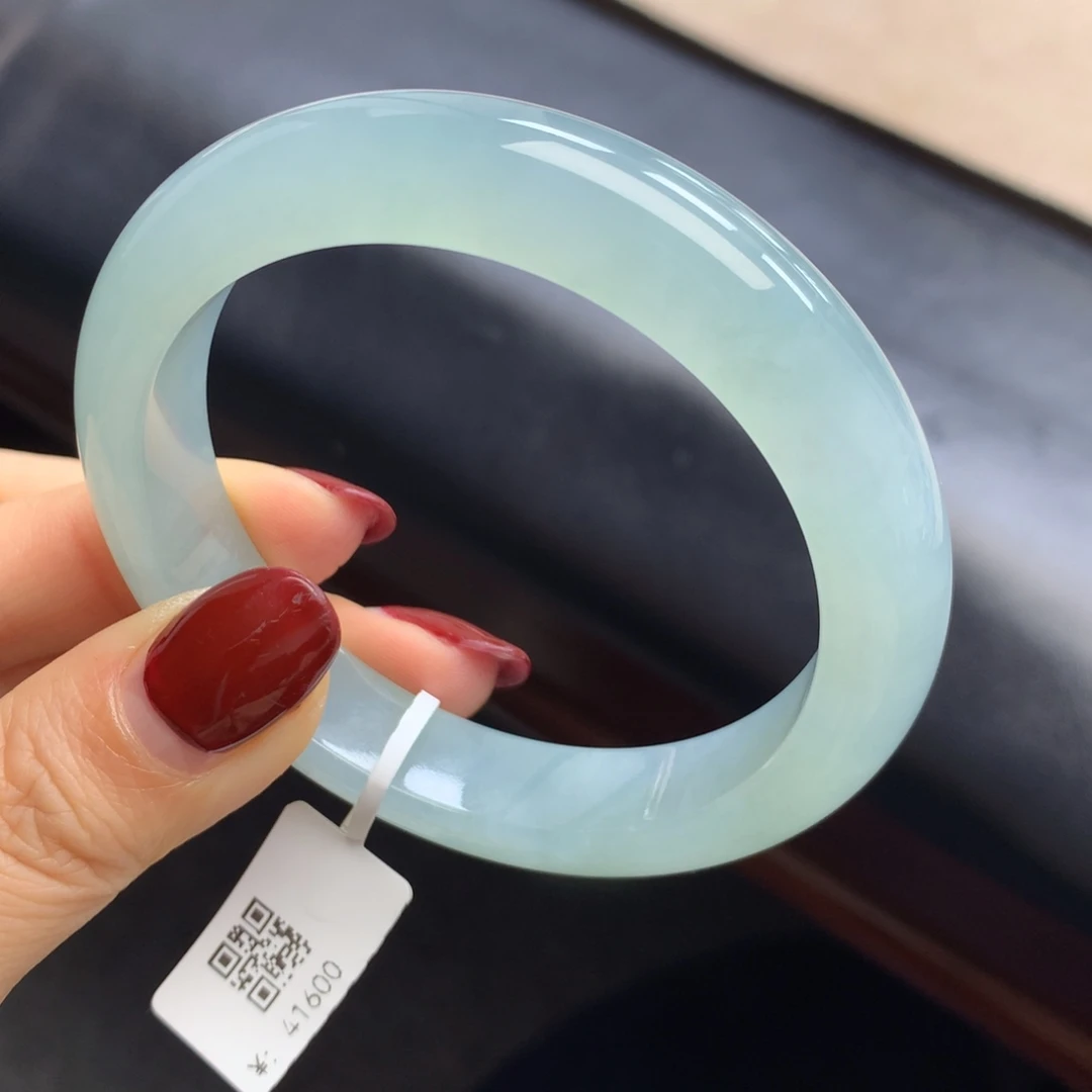 翡翠未镶嵌手镯冰葡萄