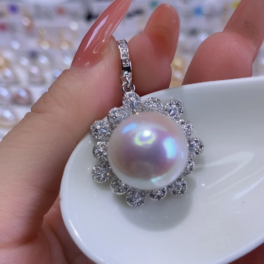 淡水珍珠合金颈饰