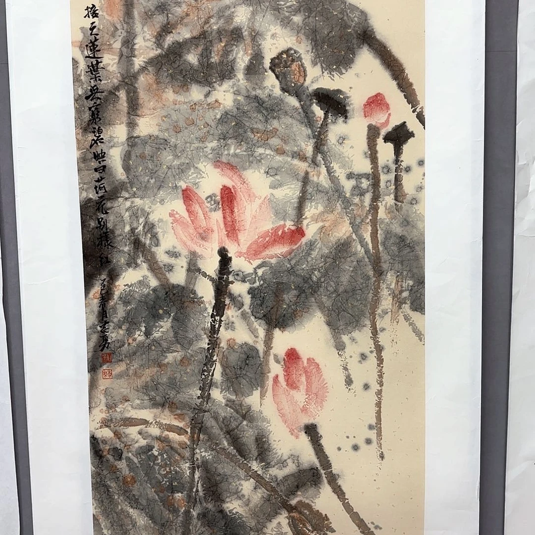 国画艺术家真人手绘