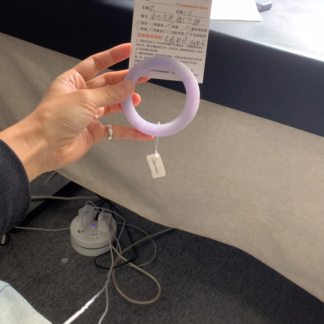 端****定制翡翠未镶嵌翡翠手镯