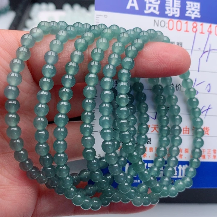 翡翠未镶嵌手链多样性