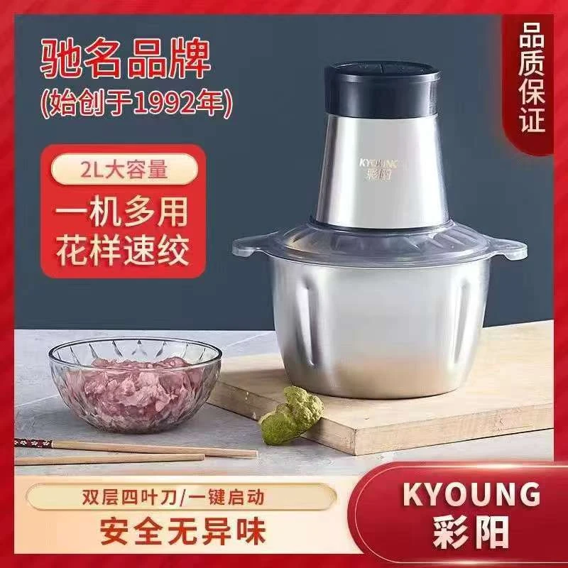 彩阳2L绞肉机 家用大容器绞肉机 静姐专属