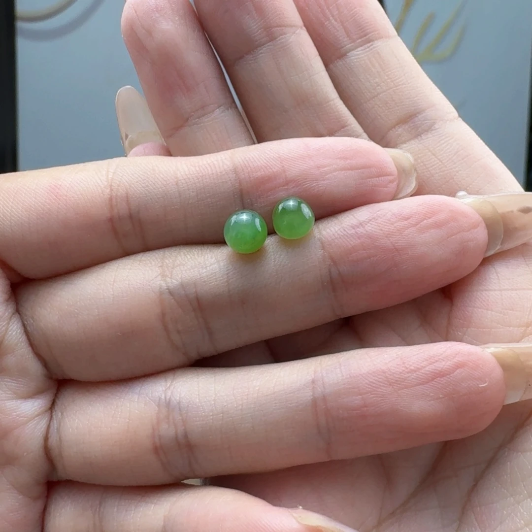 和田玉银S925镶嵌耳饰多样性发货 拍一发一