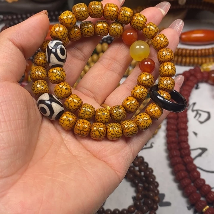 星月菩提吊坠老星月9.5