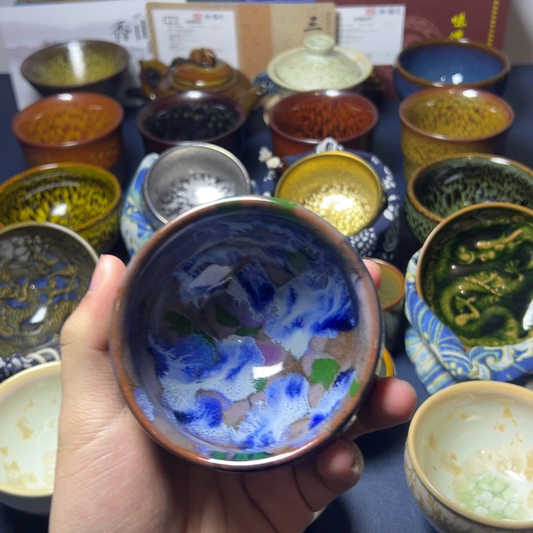 茶盏建阳建盏喝茶主人杯