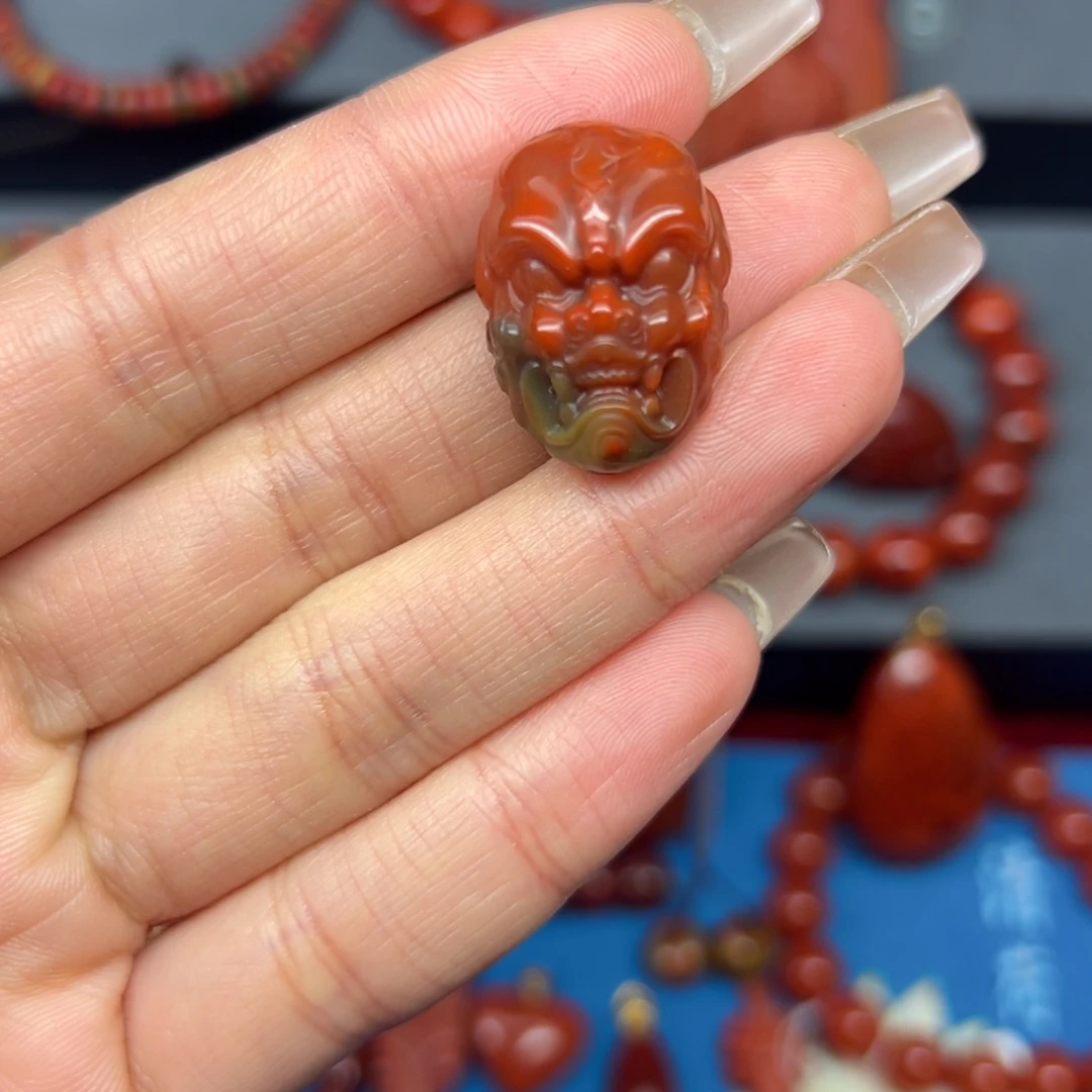 南红玛瑙未镶嵌配饰