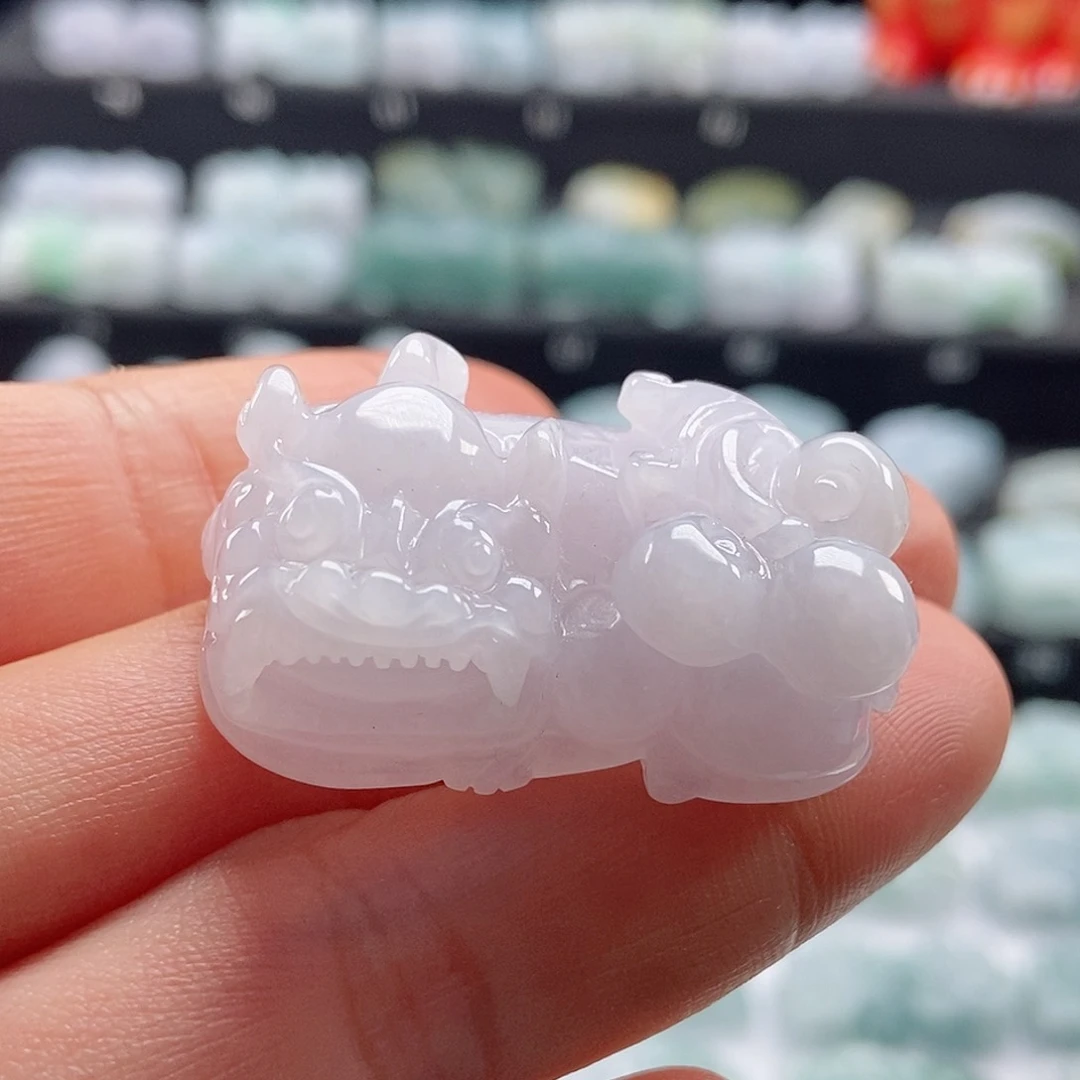 颈饰未镶嵌翡翠翡翠貔貅