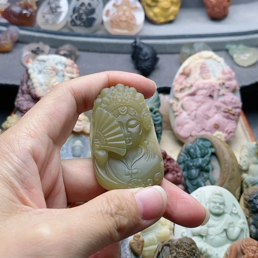 【闪购商品】未镶嵌吊坠定制石英质玉