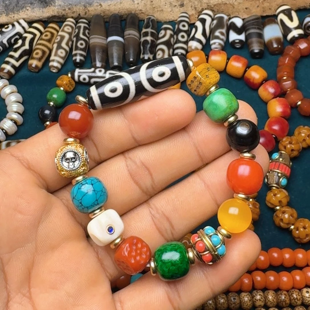 柏香籽/百香籽手串多宝