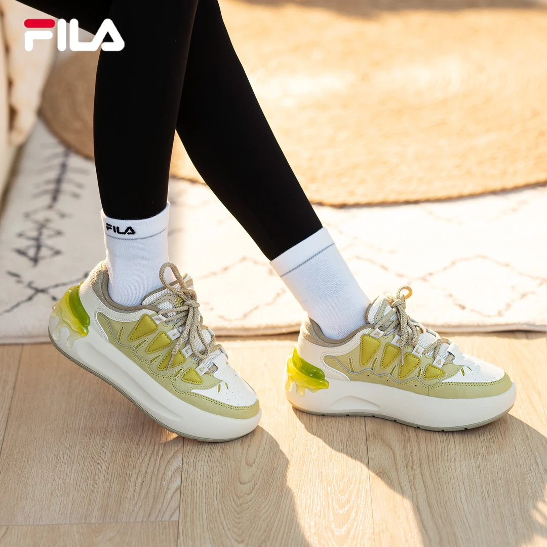 斐乐斐乐春季新款运动休闲萝卜鞋女时尚摩登板鞋F12W511208