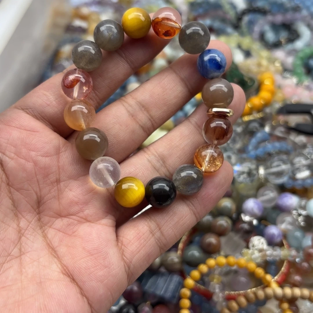 手链水晶银S925镶嵌