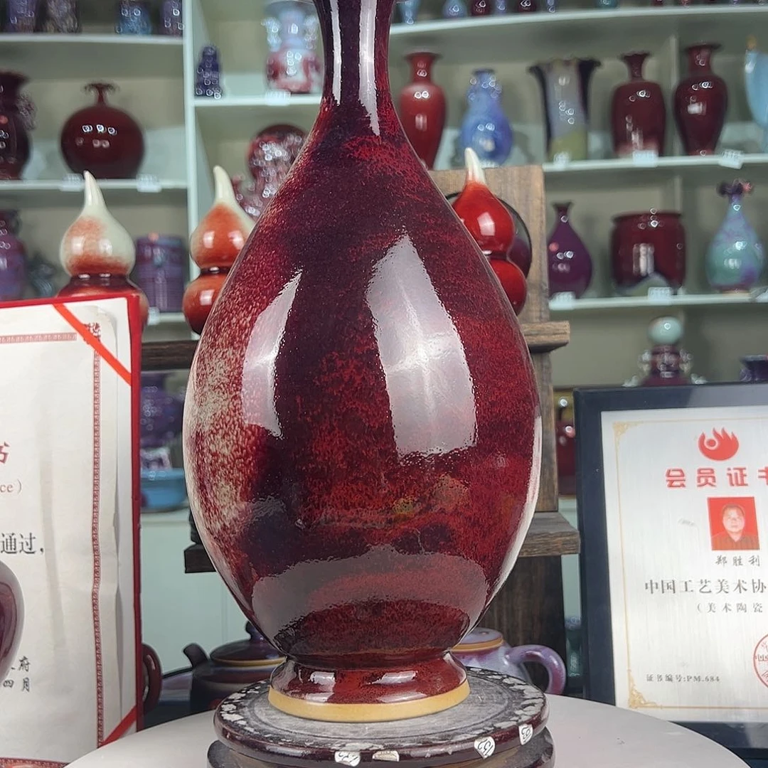 摆件郑家钧窑摆件