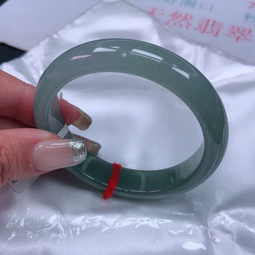 【闪购商品】未镶嵌手镯翡翠荔***?55 56