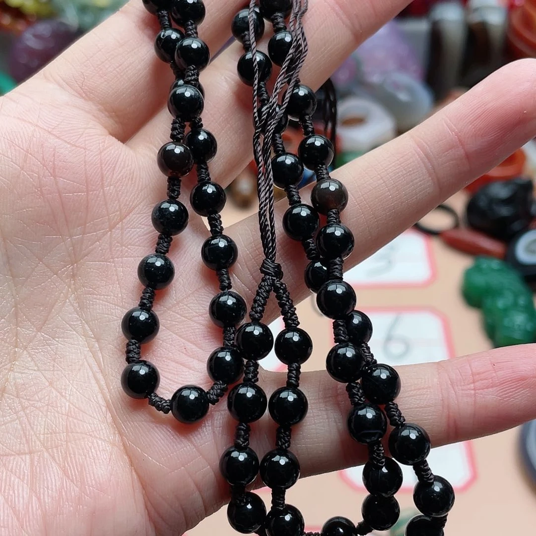 玛瑙/玉髓颈饰合金A****.