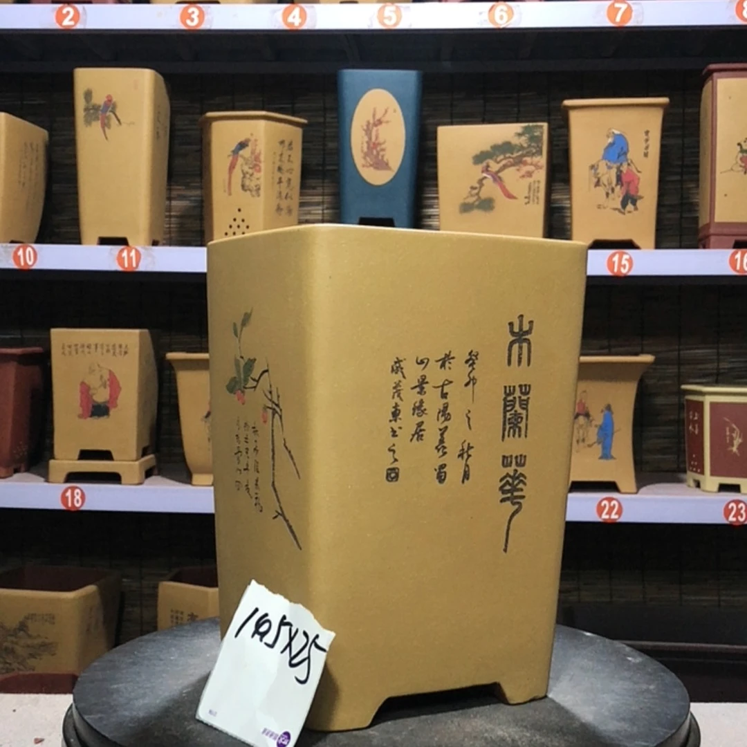 【闪购商品】紫砂花盆轉***踄