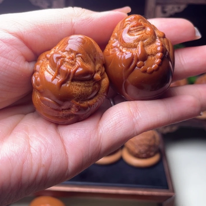 吊坠橄榄核财迷手球3.3